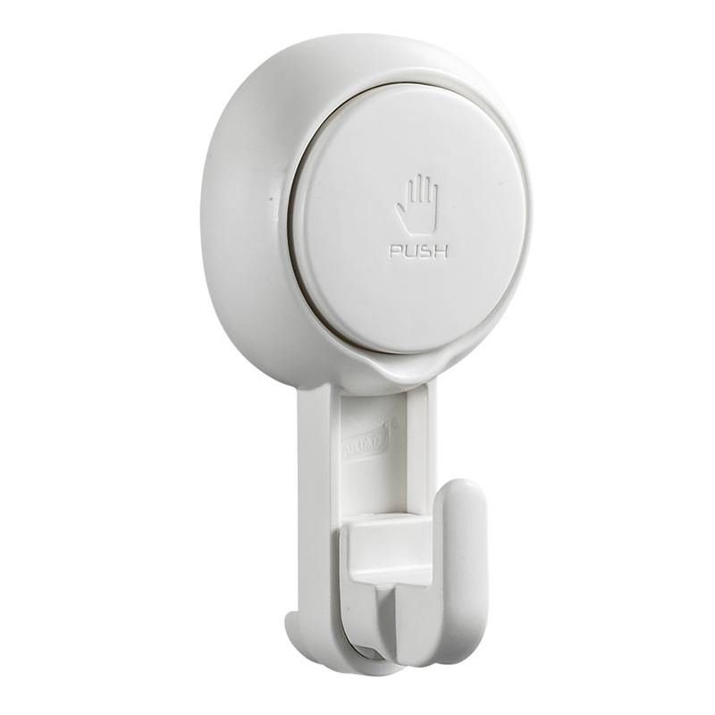 Strong Suction Cup Hooks - No Drill Wall Hooks For Bathroom Kitchen Door (Holds 5kg Waterproof Adhesive - Perfect For Towels Robes & Clothes)​​_voghion.com