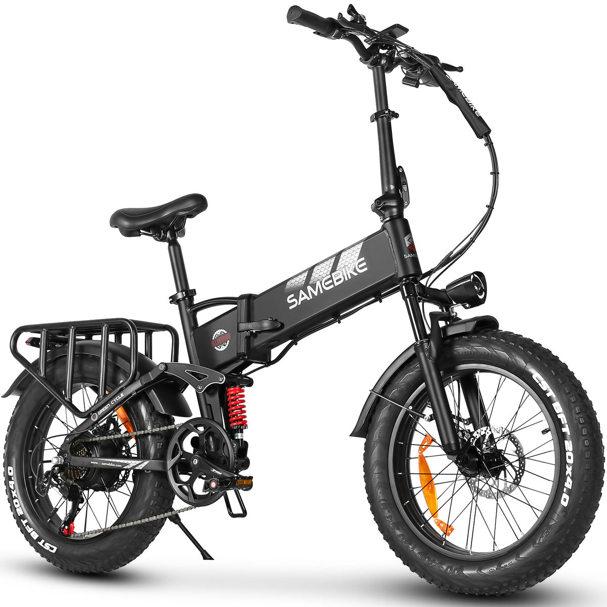 SAMEBIKE RS-A02 Pro Folding Electric Bike 20inch With 48V15AH Battery_voghion.com