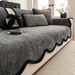 Hochwertige Sofakissenbezüge aus Chenille – rutschfest, universelle Passform für Anbausofas und Sofas mit unregelmäßiger Form (70–320 cm, einfarbig, maschinenwaschbar)_voghion.com