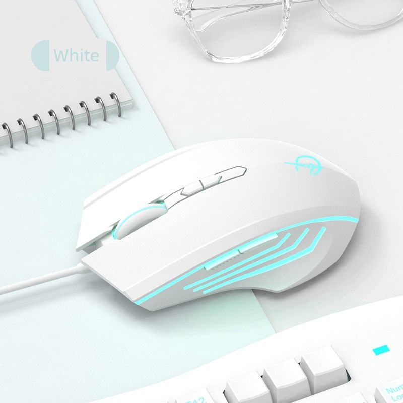 Applicable To Days Selection 5 Notebook Wired Mouse 4 E-Sports 3 Game 2pro Computer Mute Three Charging Office_voghion.com