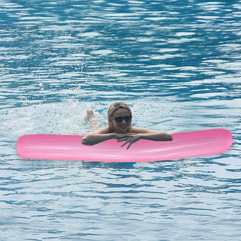 Inflatable Pool Lounge Chair With Armrests & Mesh Seat - Floating Water Hammock For Swimming Beach & Lake (Quick-Dry Heavy-Duty PVC Portable Design)​​_voghion.com