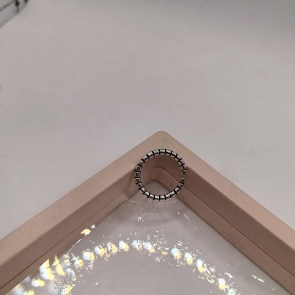 Kadınlar İçin Yeni Moda Trendi Ins Stili Şık Niş Tasarım Basit Minimalist Trend Yığılabilir Yüzük_voghion.com