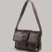 Women's Small Square Wide Strap Underarm High-end Simple Versatile Single Shoulder Crossbody Bag_voghion.com