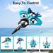 4DRC Remote Control Plane 2.4Ghz Foam RC Airplanes Helicopter Quadcopter,Spinning Drone With Cool Light,Gifts For Kids Adults.Logistics Is Randomly_voghion.com