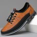 Sapatos masculinos de couro macio com sola macia, calçados casuais novos, design moderno para primavera, calçados masculinos, calçados esportivos masculinos, sapatos para_voghion.com