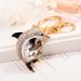 Light Luxury Fashion Car Hanging Decoration For Women Fish Alloy Inlaid With Diamonds Small Dolphin Keychain Bag Pendant_voghion.com