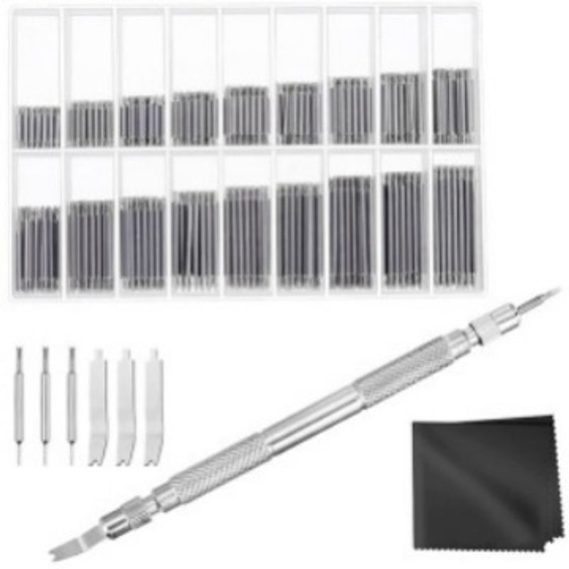 Watch Repair Tools Manual Double-ended Fork Watch Repair Kit 5 Sets With Earfork Watch Earfork With Earrod_voghion.com