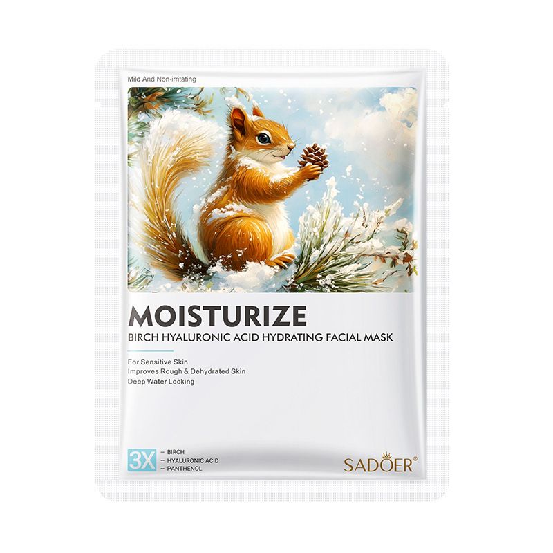 Maschera idratante completa all'acido ialuronico di betulla SADOER_voghion.com