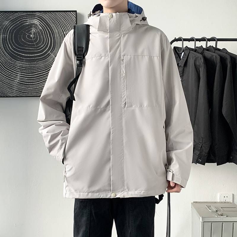 Ports veste hommes printemps 2024 nouvelle veste décontractée hommes et femmes printemps tendance imperméable veste extérieure hommes_voghion.com