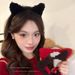 Fascia per capelli coreana carina, soffice e dolce, con orecchie di gatto, accessorio per maschera facciale, fermaglio per capelli da donna_voghion.com