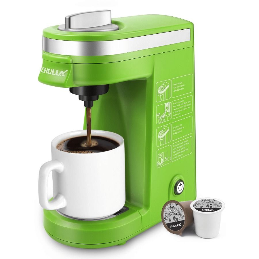 Coffee Removable Serve Drip Maker Tray Single Green With CHULUX_voghion.com