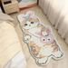 Kids Playroom Rug – Plush Faux Wool Carpet With Cartoon Prints – Non-Slip Soft Floor Mat For Bedroom & Nursery – Machine Washable_voghion.com