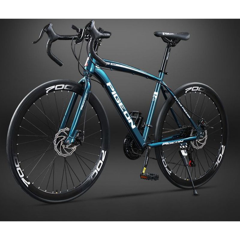 Bicicletta con cambio a pneumatici pieni Feige Premium per adulti e studenti, da corsa su strada_voghion.com