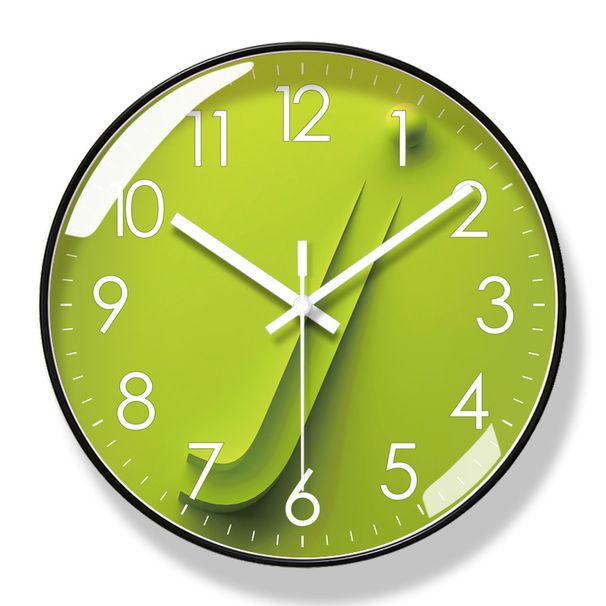 Yipula 6611 Wohnzimmer Nordic Fashion Wand Moderne Kreative Persönlichkeit Stille Sweep Second Quarzuhr_voghion.com