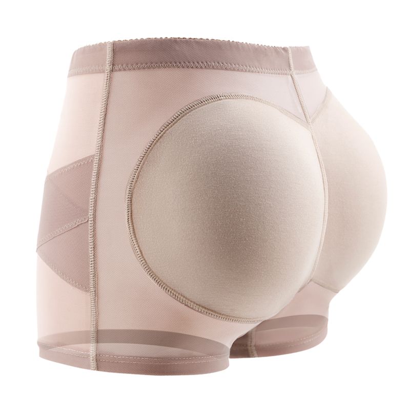 Sponge Pad Lifter Underwear Fake Ass Shaper Panties Buttocks Enhancer Mid Waist Women Sexy Bubble Butt_voghion.com