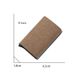Card Holder Purse Wallets Canvas Card Bag Rfid Anti-theft Brush Automatically Ejects Credit Card Dollar Clip Metal Card Bag Men's Multi-card Wallet_voghion.com