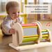 Children's Textile Drum Rolling Drum Montessori Teaching Aids Color Cognition Hand-Eye Coordination Early Education Educational Toys_voghion.com
