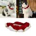 Haustier-Kleiderständer, Weihnachtskleid für kleine Hunde, Weihnachtshund mit Glockendekorationen, Weihnachts-Halskleid für Hunde, geeignet für_voghion.com