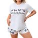 Grenziwwerschreidend europäesch an amerikanesch Fettfra Plus Size Pyjama Plus Size Damen Kostüm Kuerzärmel Shorts Päiperleksdréck Heemkleedung Summer_voghion.com