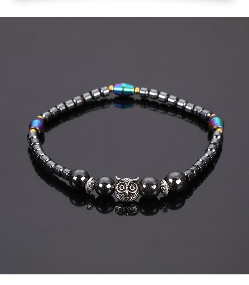 Hot Selling Owl Magnetic Anklet Fashion Foot Jewelry_voghion.com