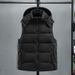 Gilet da uomo con cappuccio staccabile spesso in seta e cotone, gilet da adolescente, giacca alla moda_voghion.com