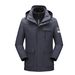 Couple's Jacket for Men and Women Three-in-one Removable Polar Fleece Liner Windproof and Waterproof Mountaineering Jacket Wholesale_voghion.com