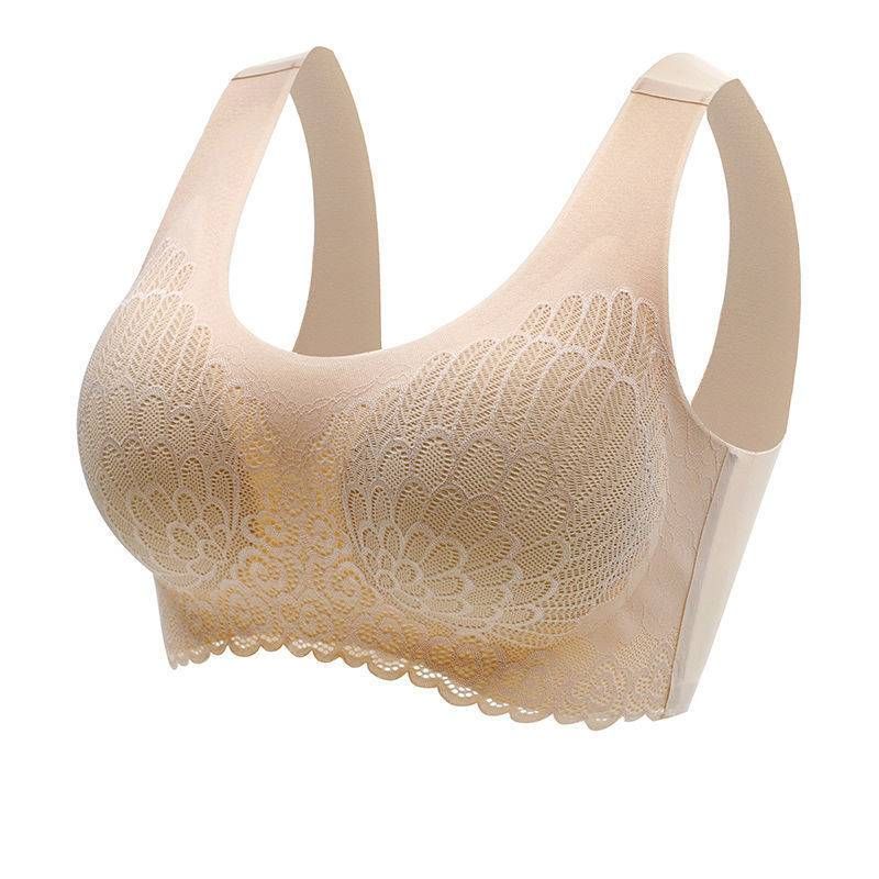 CRAZYLIFE Top Selling BH's Plus Size Naadloze BH Sexy Top Zonder Beugel Lingerie Ademende Vrouwen Diepe Rugloze Body Sexy BH_voghion.com