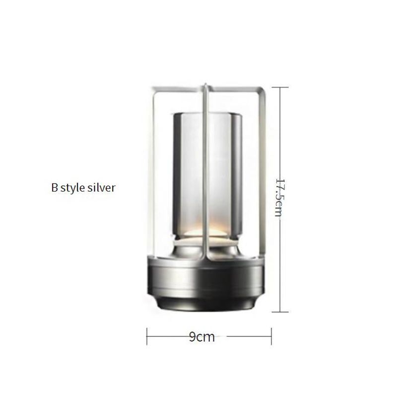 LED Table Lamp - Touch Control, USB Rechargeable, Ultra Bright For Bar/Camping (Portable, Adjustable Light, Dimmable Atmosphere Lighting)​_voghion.com