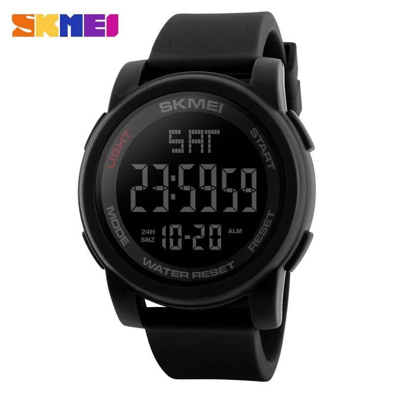 Skmei Sport Multi-Functional Watch: ‌Waterproof, EL Light, Alarm, 12/24H, 50M Depth_voghion.com