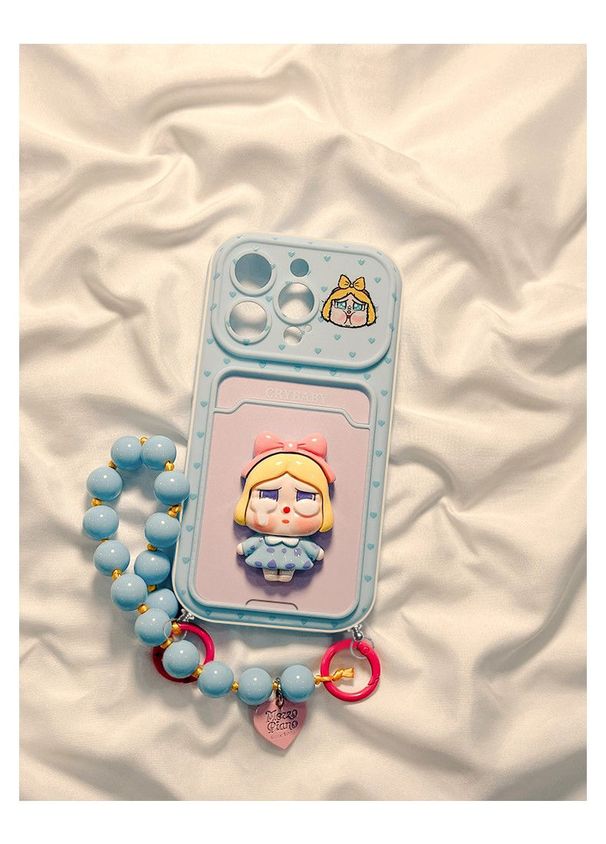 Capa de celular com estampa de coração e bolinhas para Apple 17AIR 16E/14/13 Pro Max para mulheres, iPhone 15 PLUS na moda_voghion.com