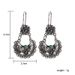 Logrui New Europea Ad America Bohemia Retro Hollow Flower Aciet Silver Ethic Style Persoality Earrigs For_voghion.com