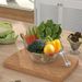 Kitchen Artifact Multi Functional Vegetable And Rice Washing Household Handle Fruit Fine Pore Basin Taomi Drain Basket_voghion.com