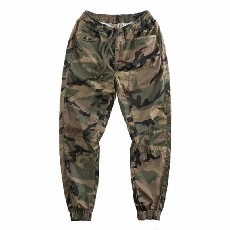 Strapazierfähige Arbeitshose für Herren in Camouflage – lockere Passform mit mehreren Taschen für die Arbeit im Freien, auf Baustellen und im Alltag_voghion.com