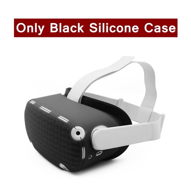 Oculus Quest 2 tarvikute jaoks, silikoonist näokatte käepideme ümbris, 50 tk ühekordselt kasutatav silmakatte objektiivipadi Oculus Quest 2 VR-peakomplekti jaoks_voghion.com