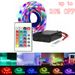 Batteriebetriebene LED-Streifenlichter 2835 RGB TV-Hintergrundbeleuchtung Fernbedienung_voghion.com