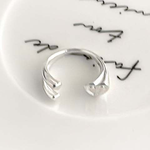 Anello coreano curvo aperto per donne, moda, design semplice, stile minimalista, nuovo modello alla moda._voghion.com