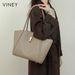 VINEY Tragetasche 2025 Neue Damentasche Schultertasche Pendlertasche Große Kapazität High-End-Mutter-Ledertasche_voghion.com