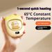 USB Rechargeable Hand Warmer – 3 Heat Settings, Portable & Fast Heating, Aluminum Heating Plate, Compact For Travel (Beige)_voghion.com