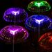 Solar Jellyfish Lights Outdoor Waterproof Garden Decor With Color Changing Fiber Optics – Stainless Steel Solar-Powered Landscape Lighting_voghion.com