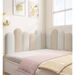 Self-Adhesive PU Wall Padding - Minimalist Geometric Foam Panels For Bed Headboard & Nursery Safety_voghion.com