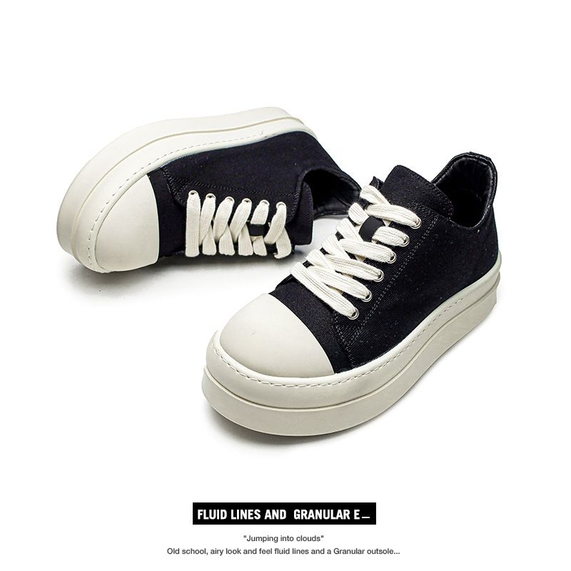 Platform board shoes all fashion casual canvas shoes increase platform shoes_voghion.com