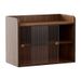 Desktop Rack Dining Table Holder Office Desk Small Dustproof Box Coffee Cup Storage Cabinet_voghion.com