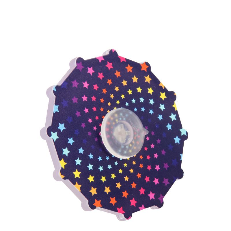 Stressabbau-Spielzeug, Stem Source-Dekompressionsspielzeug, doppelseitiger UV-Druck, rotierende Scheibe, Bonbonfarben, Fidget Spinner, Dekompressionsspielzeug_voghion.com
