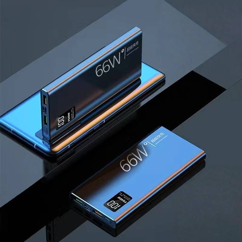 ​66W Super Fast Charging Power Bank 20000mAh, Ultra-Thin Portable Charger With PD3.0/QC3.0 For IPhone 15/14/13, Samsung Galaxy, IPad (Black/White)​_voghion.com