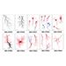 Bellezza e salute Nuovi prodotti Simulazione di vasi sanguigni rossi Cellule Tatuaggi adesivi Vasi sanguigni Lacrime Trucco Adesivi per il viso Sudore impermeabile_voghion.com
