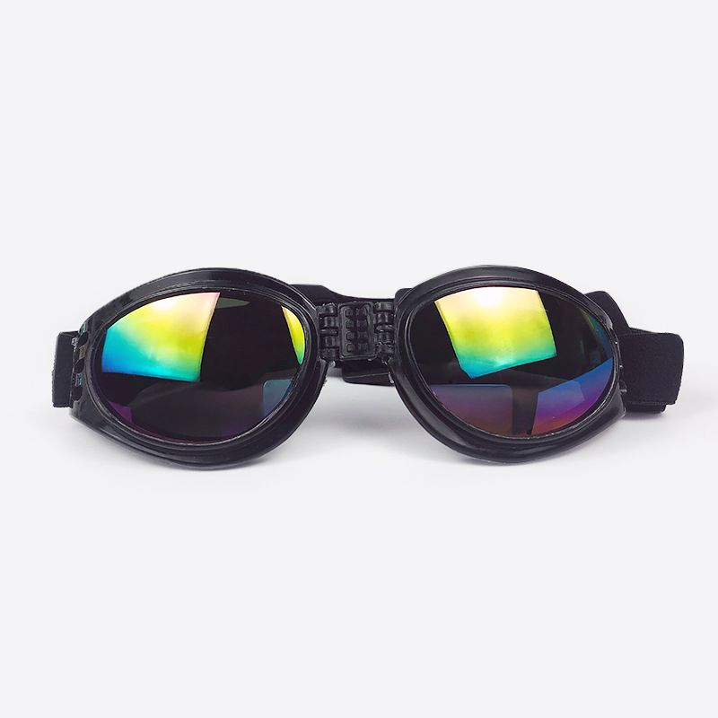 Okulary przeciwsłoneczne dla psów, składane gogle, uniwersalne okulary przeciwsłoneczne dla zwierząt Teddy Pet i okulary odporne na promieniowanie UV_voghion.com