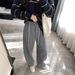 girl Duni DN~ Thickened Aoli Velvet Sweatpants 2024 Winter New High Waist Rope Banana Scimitar Casual Pants Women Lazy Style_voghion.com