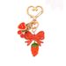 Butterfly Knot Grape Heart Cherry For Women New Sweet Cute Bag Pendant Keychain Gift_voghion.com