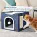 Stool Pet Indoor Foldable Storage Stool, Cat Dog Nest_voghion.com