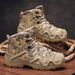 Autumn new high-top mountaineering wear-resistant anti-slip increase camouflage outdoor Training tactics_voghion.com